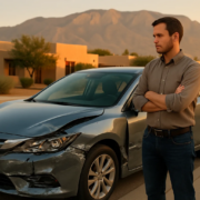 Albuquerque total loss car accident claim vehicle valuation after a crash