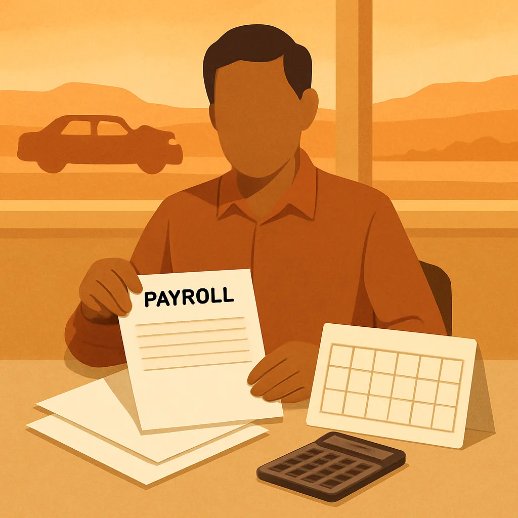 Organizing proof of lost wages after an Albuquerque car accident