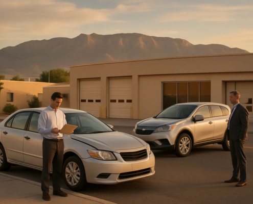 Property damage and injury claims after an Albuquerque car accident