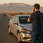 What should you do after a hit-and-run crash in Albuquerque? Roadside evidence scene