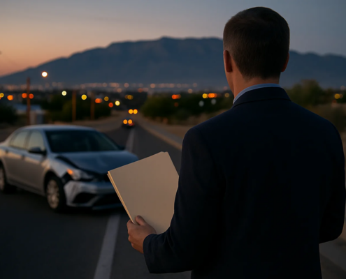DUI accident claim in New Mexico involving an Albuquerque crash and civil liability review