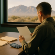Albuquerque car accident medical liens represented by settlement paperwork and a vehicle key