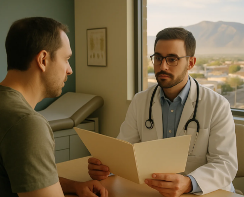 Independent medical examination after a car accident in Albuquerque